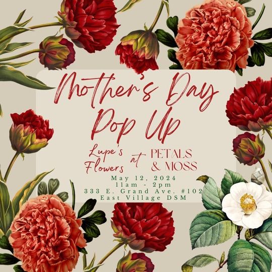 Mother\u2019s Day pop up