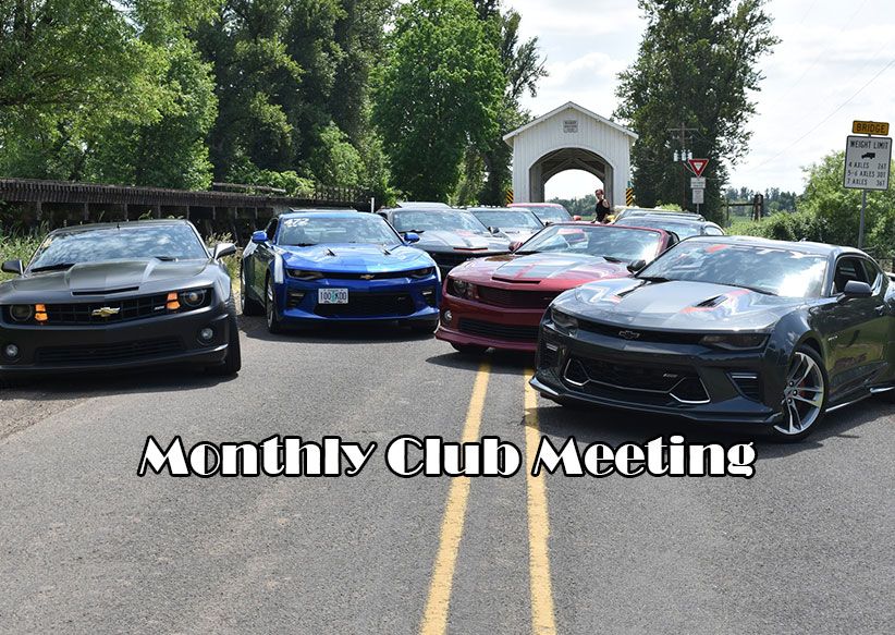 Monthly Club Meeting