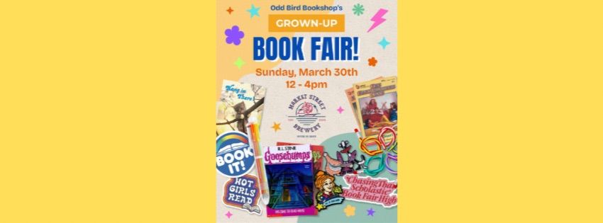 Grown Up Book Fair\/Bookstore Pop Up