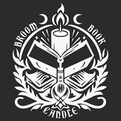 Broom Book & Candle