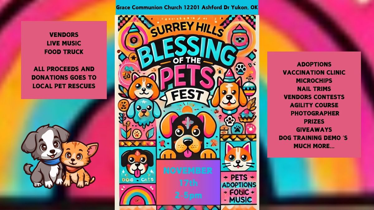 Surrey Hills Blessing of the Pets Fest & Adoption Event