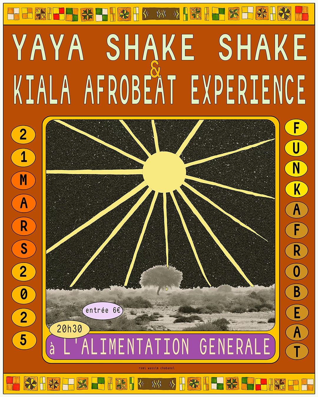 YAYA SHAKE SHAKE & KIALA AFROBEAT EXPERIENCE