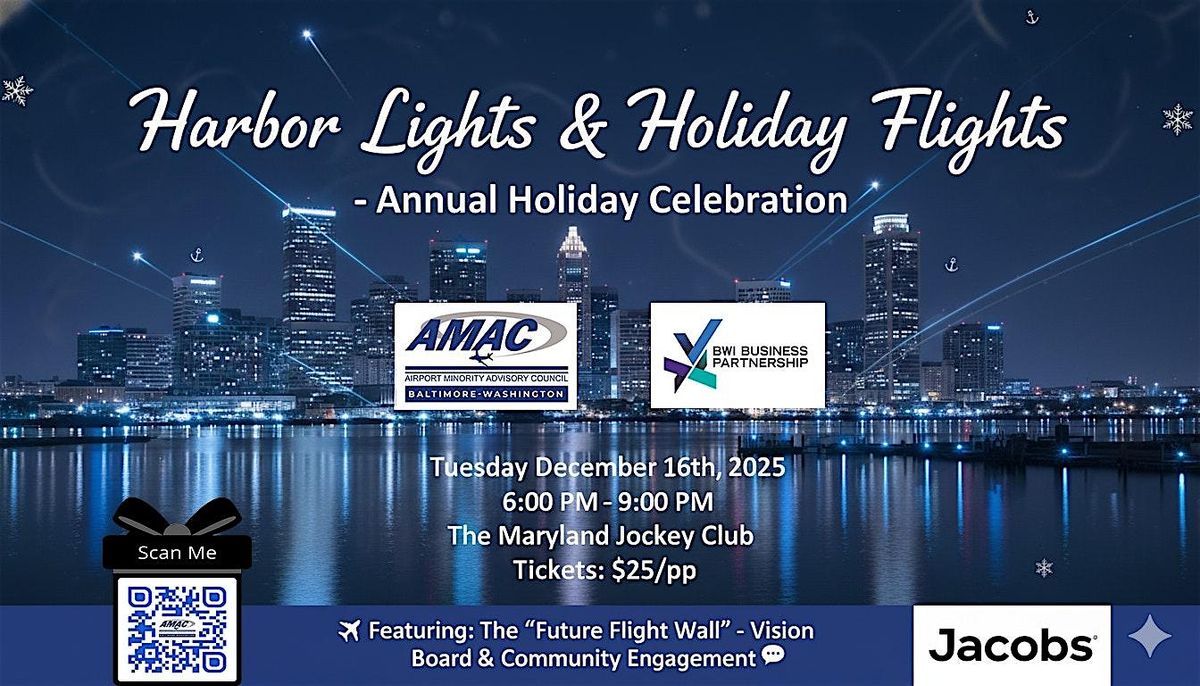 AMAC Baltimore\/Washington & BWI Business Partnership Hoilday Party