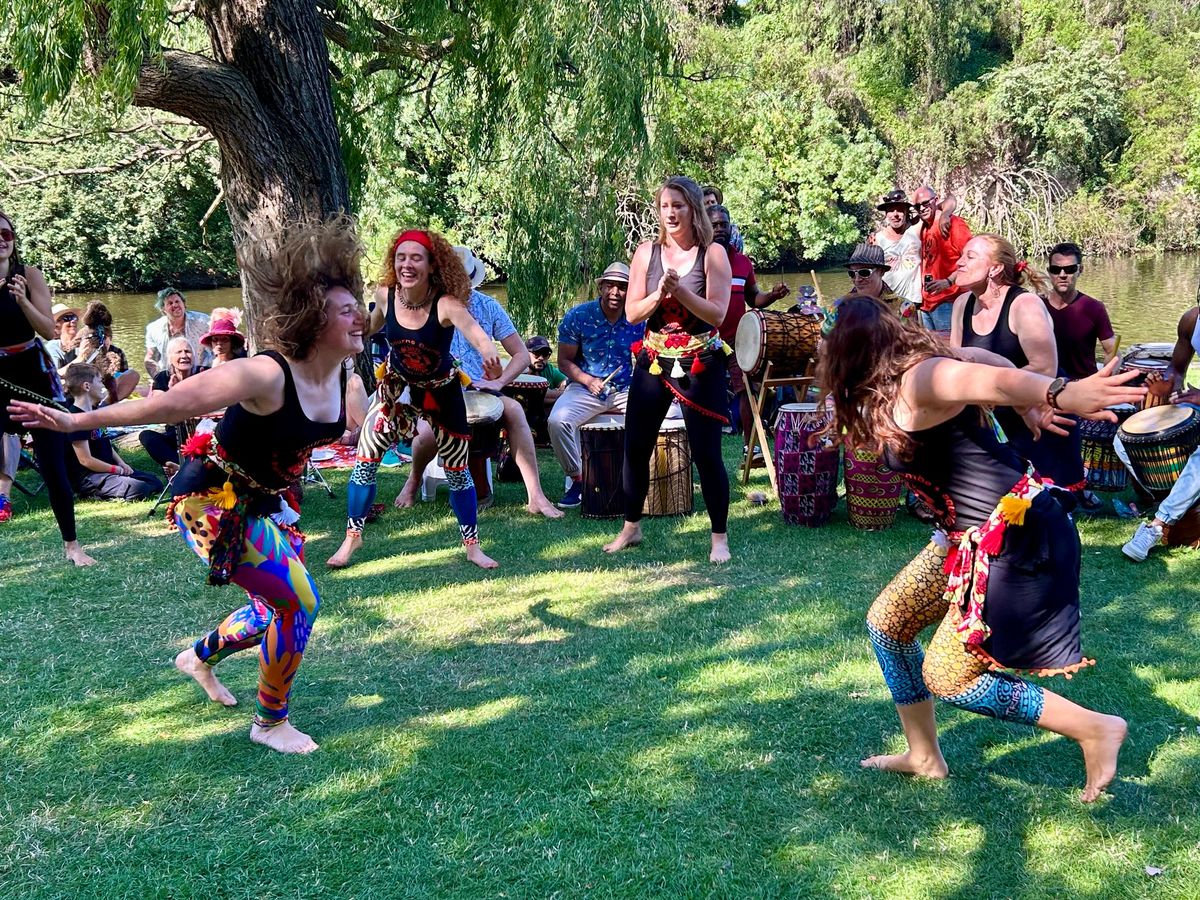 Melbourne Djembe Xmas party!