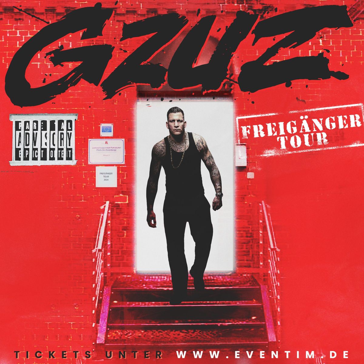 GZUZ - "FREIG\u00c4NGER TOUR" | Batschkapp, Frankfurt | 10.12.2024