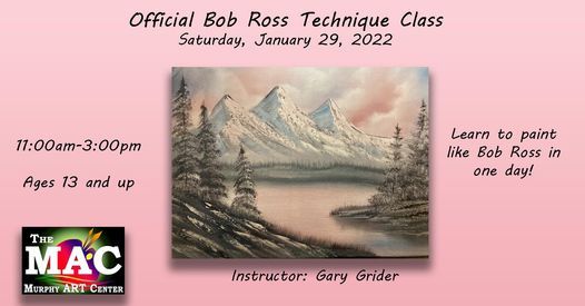 Bob Ross Painting Class