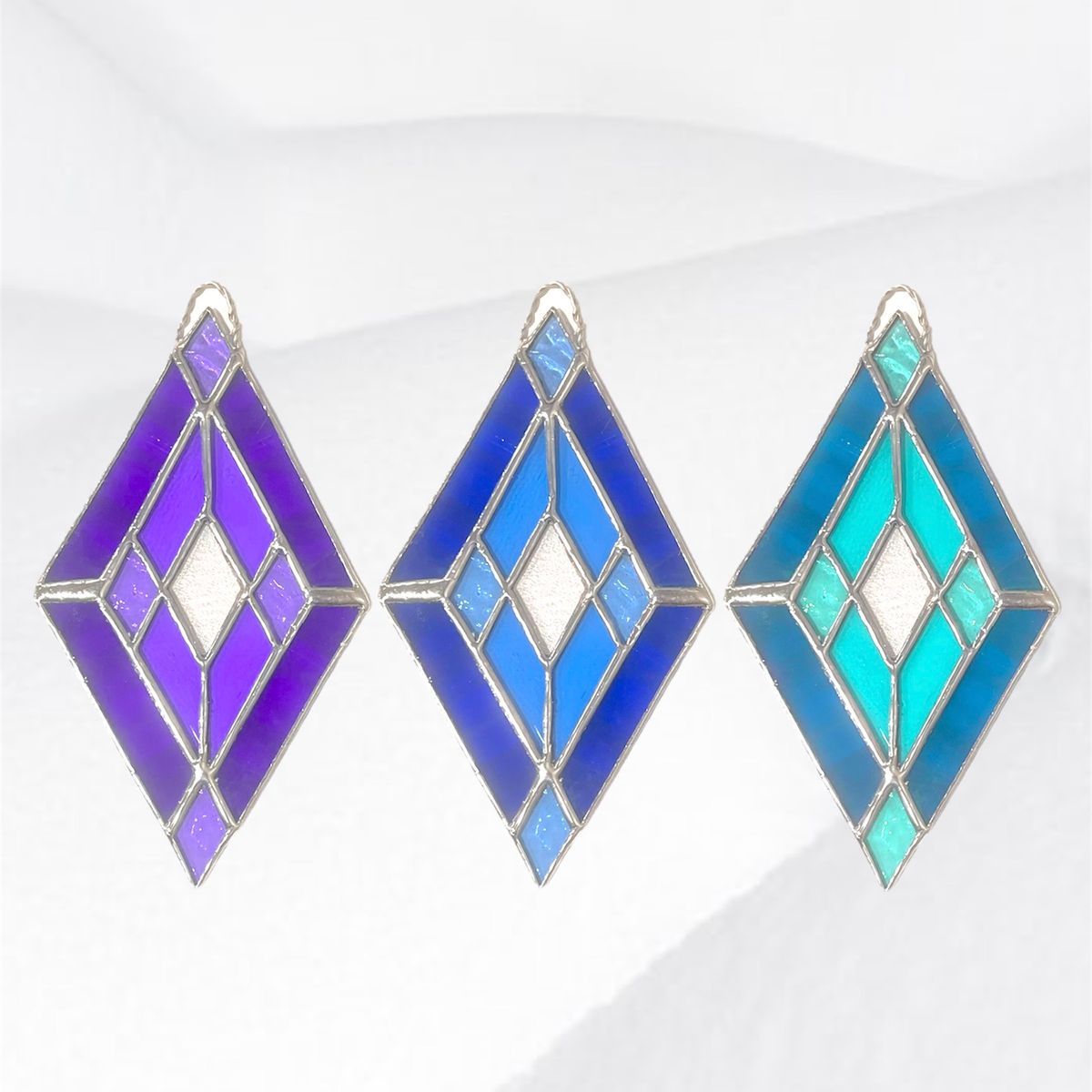 Beginner Stained Glass Workshop - Diamond Sun Catchers