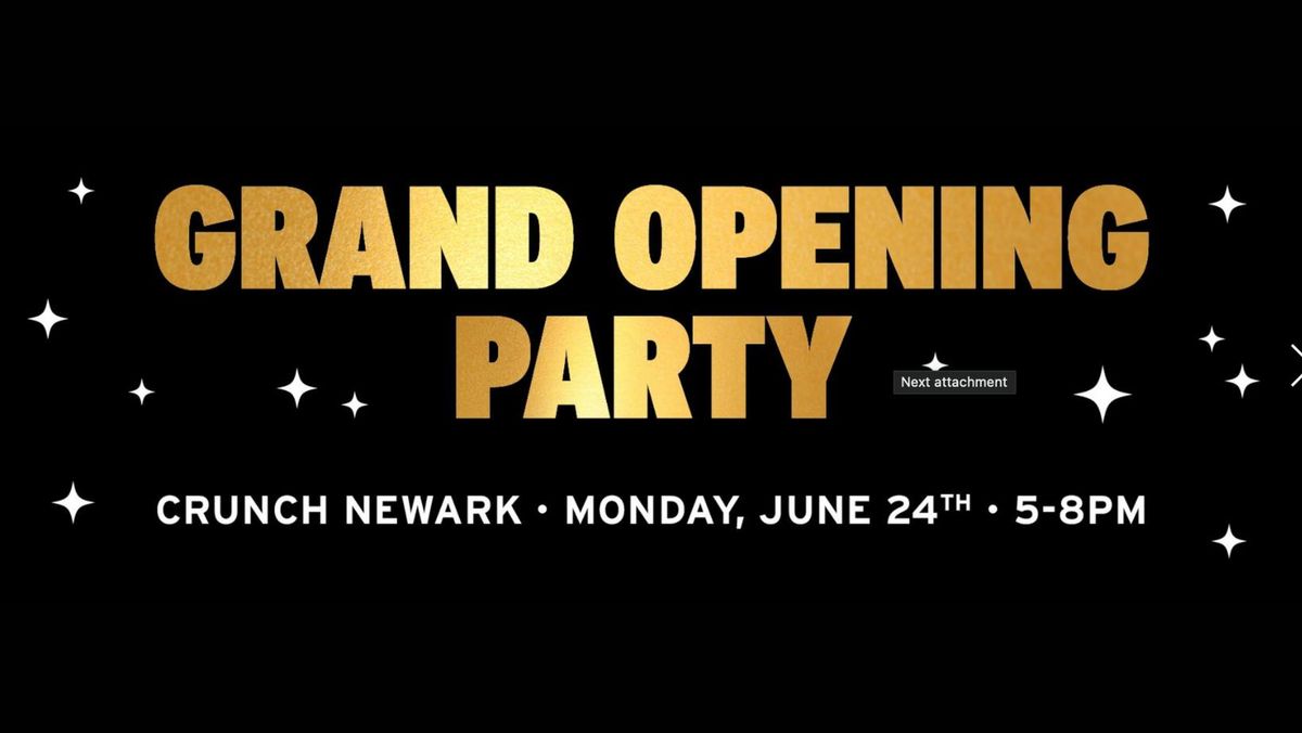 Crunch Newark's Grand Opening !