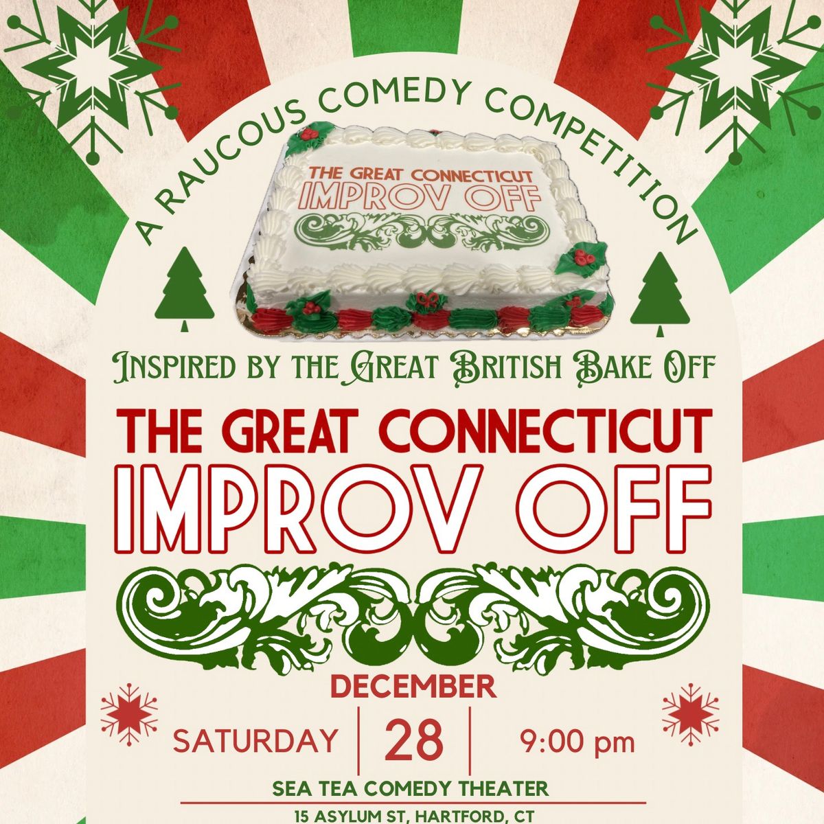 The Great Connecticut Improv Off: Holiday Edition - A Fake Competition Show