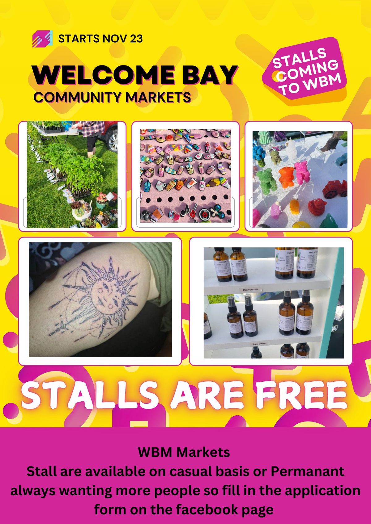 Welcome Bay Community Markets  