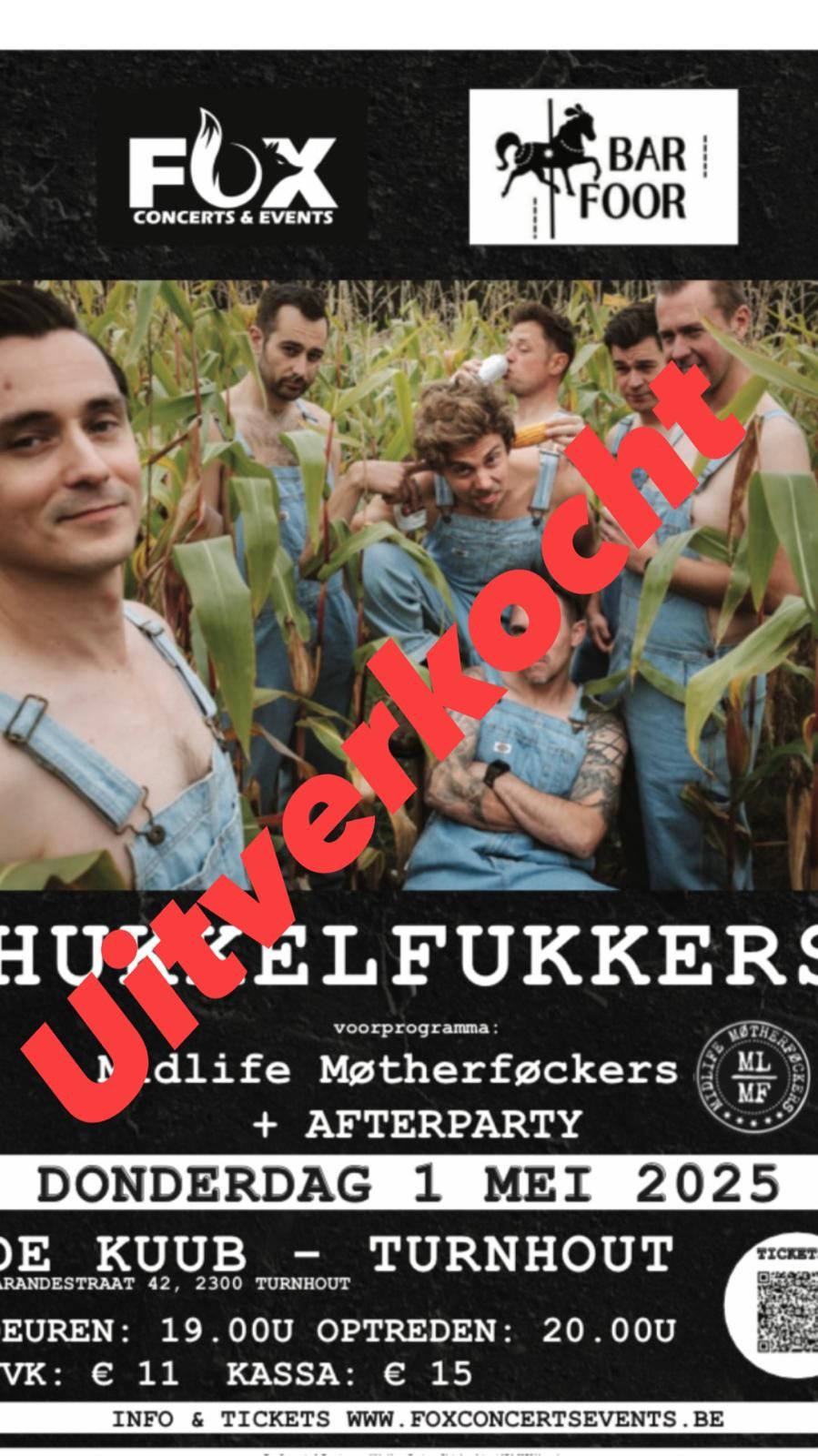 Hukkelfukkers @ de KUUB - Turnhout VOLZET