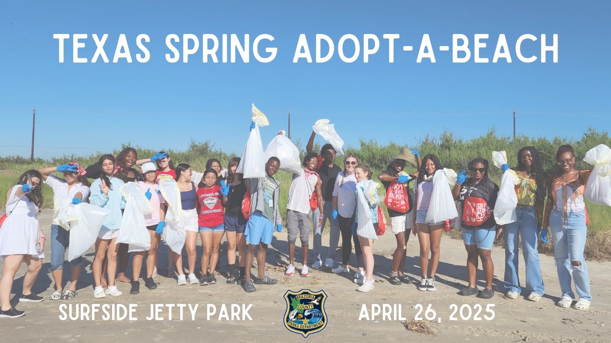 Texas Adopt-A-Beach Spring Cleanup