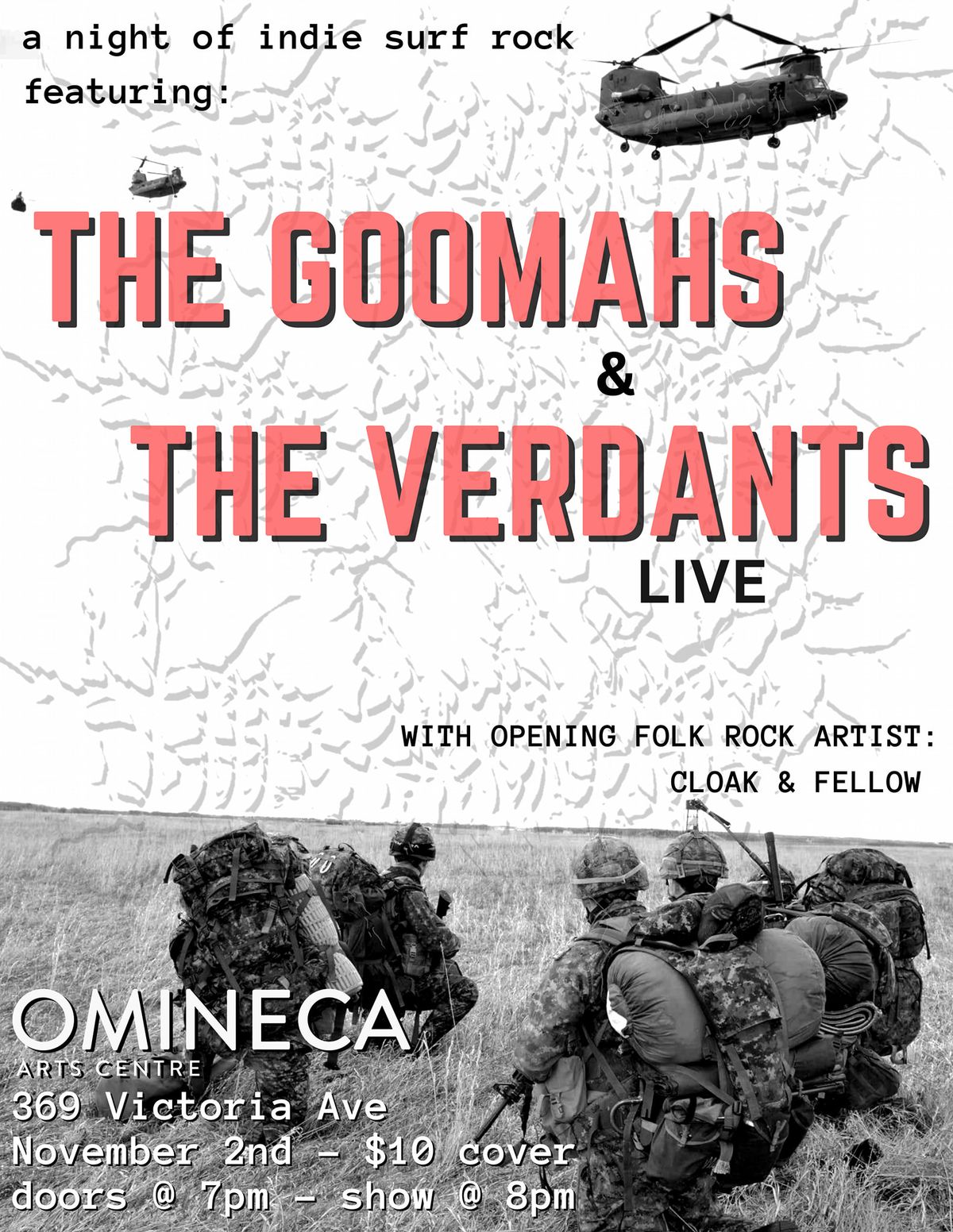 The Goomahs and The Verdants live at Omineca 