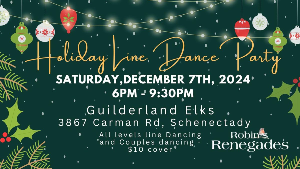 Annual Holiday Line Dance Party