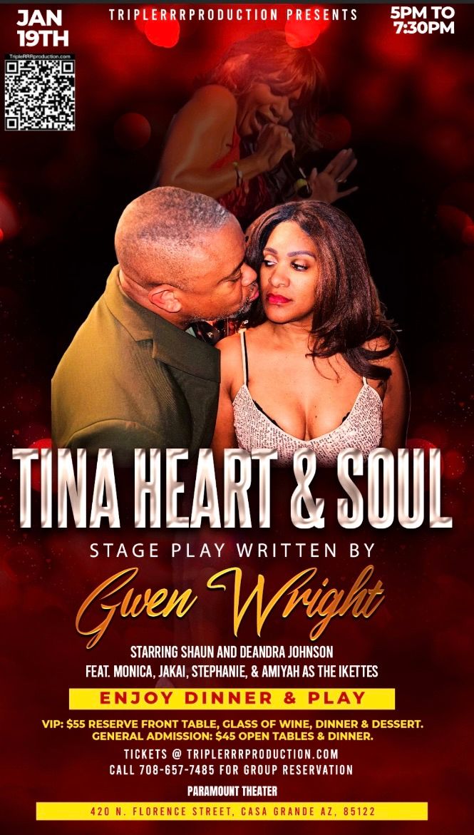 Tina Heart & Soul ( Dinner and Play)