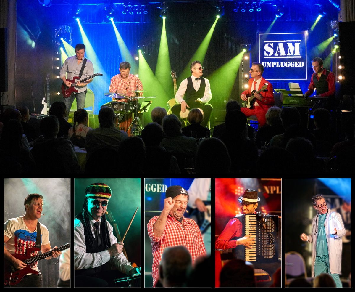 SAM unplugged - MUSIK | KABARETT | SATIRE: GNADENLOS UNVERSCH\u00c4MT!