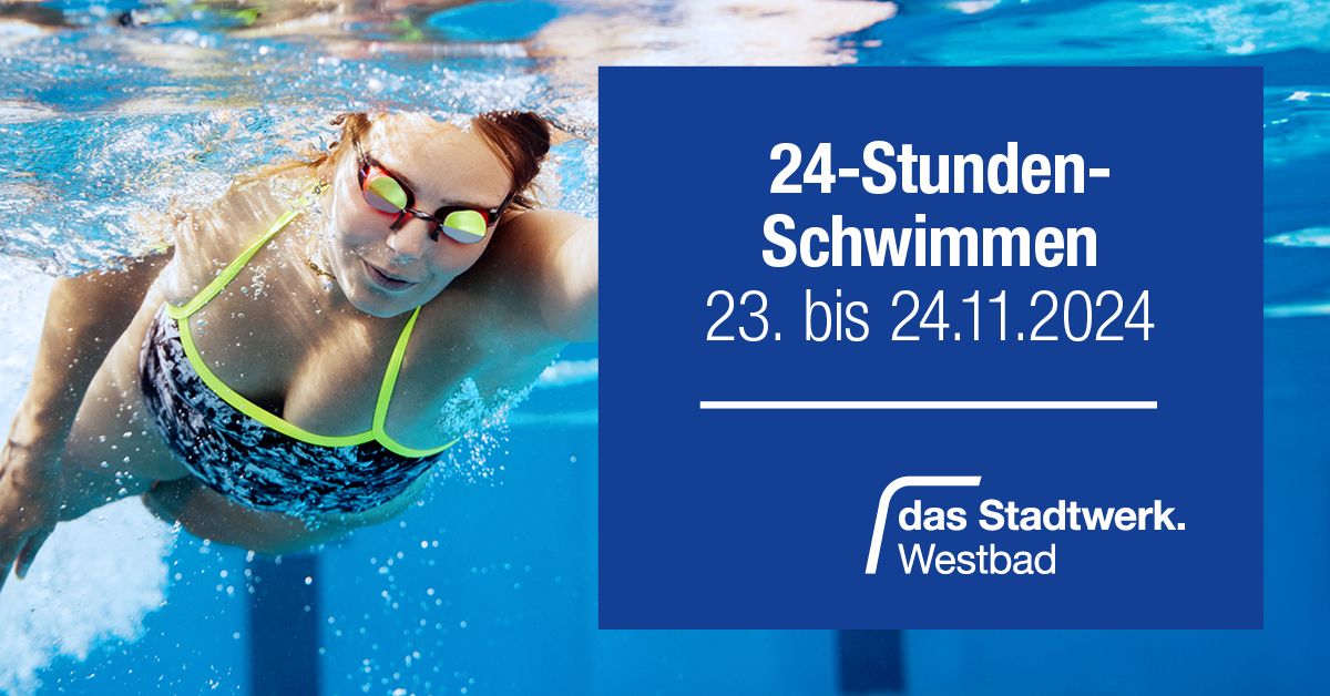 24-Stunden-Schwimmen im Westbad