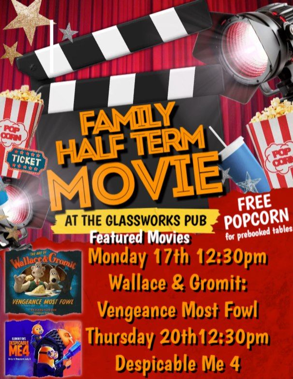 Half Term Movie - Despicable Me 4 & Kids Eat for \u00a31