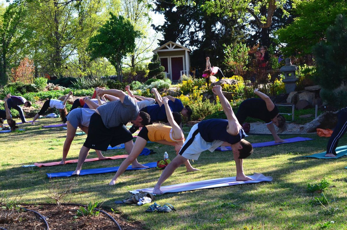 Yoga in the Garden