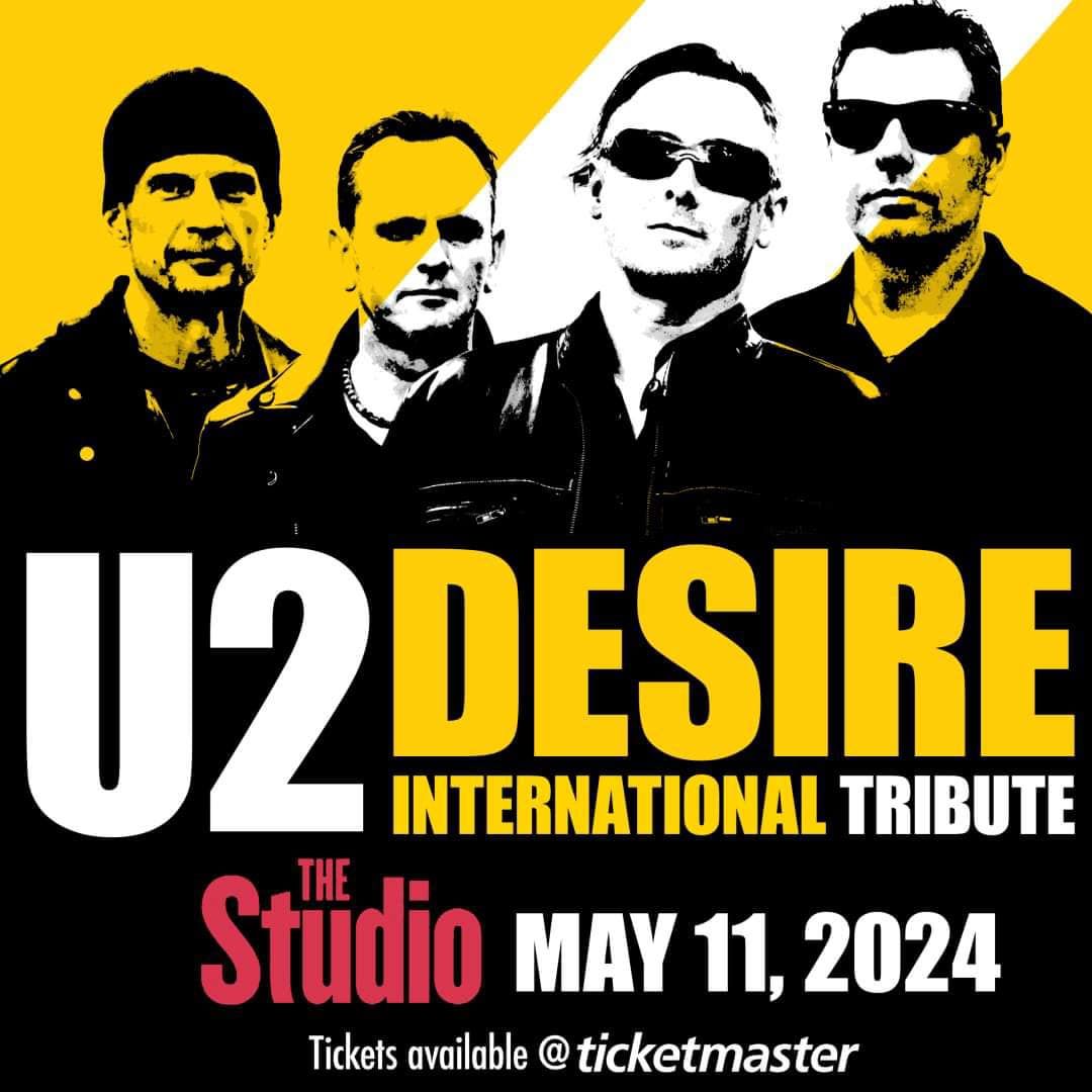 DESIRE U2 TRIBUTE @ The Studio Hamilton \/ Core Entertainment