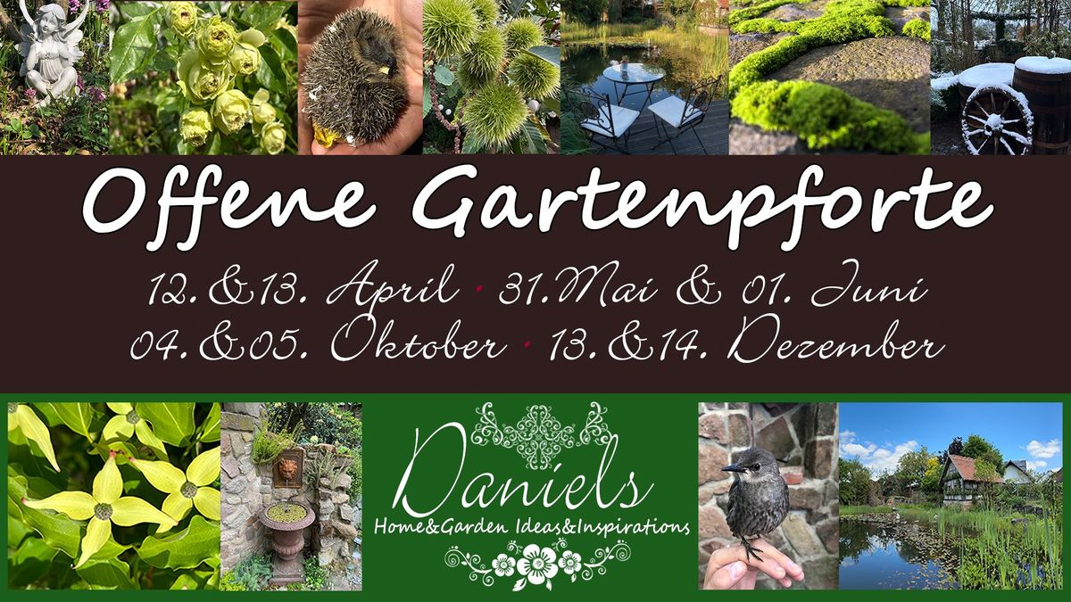 Daniels offene Gartenpforte - Fr\u00fchling