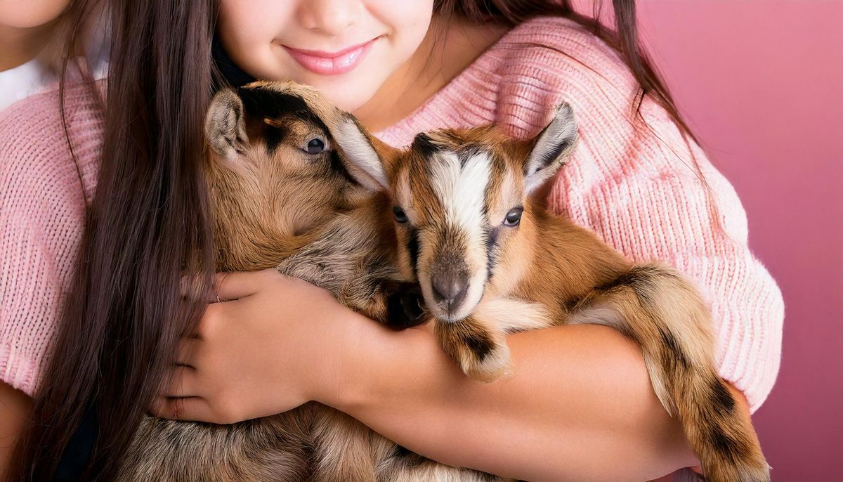 Spring Walk & Cuddle with Goats 