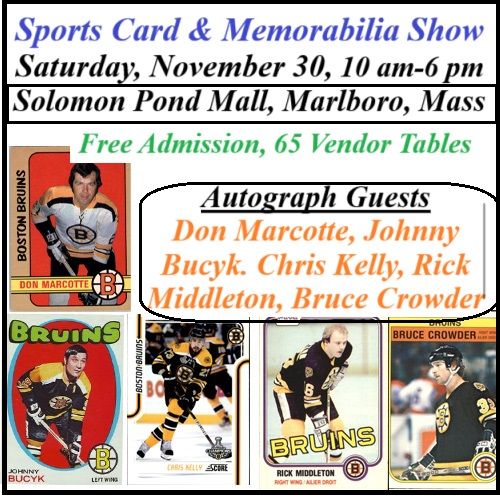 Free Admission Sports Card & Autograph Show