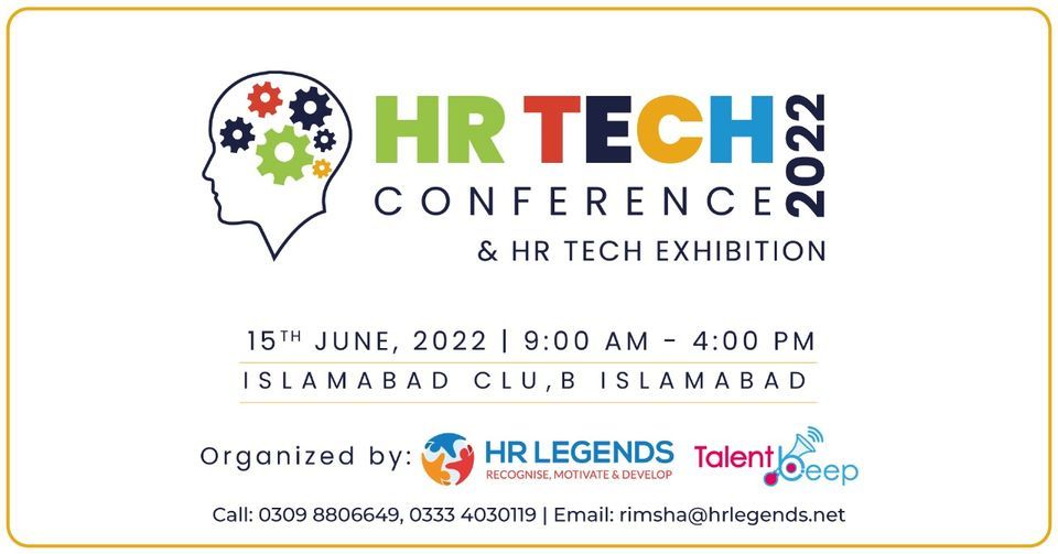 HR TECH CONFERENCE 2022 (ISLAMABAD), Islamabad Club, 15 June 2022