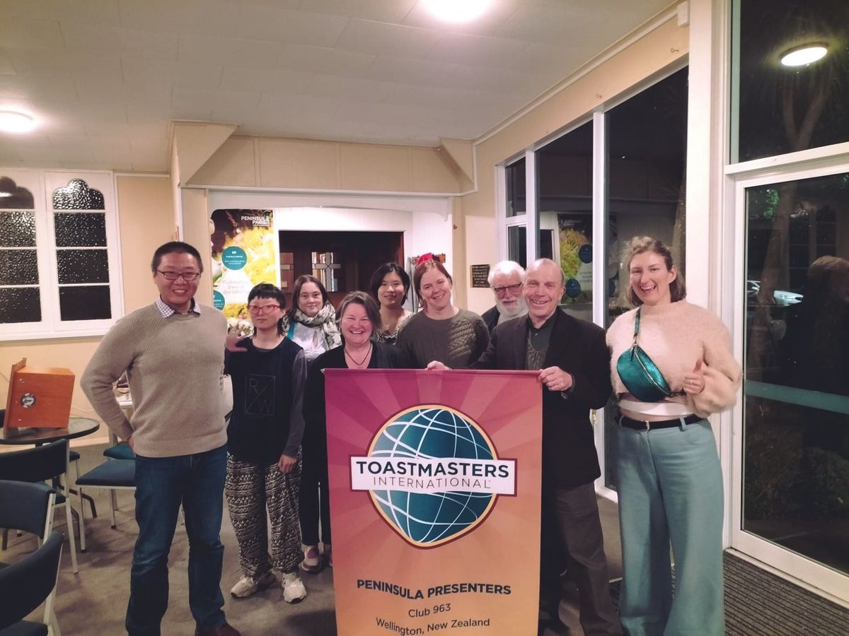 Try Toastmasters - with Peninsula Presenters