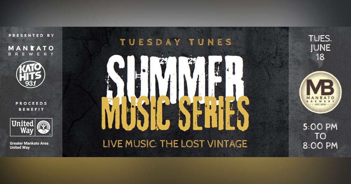 Tuesday Tunes - Summer Music Series