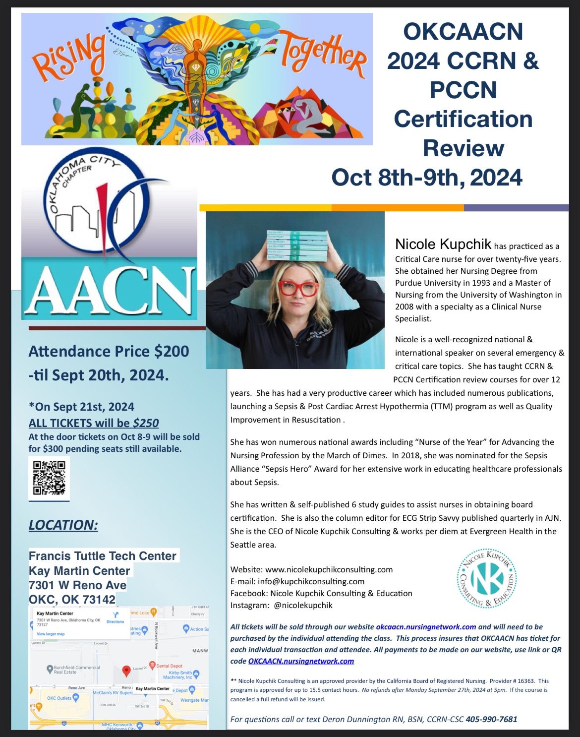 OKCAACN 2024 CCRN & PCCN Certification Review Course