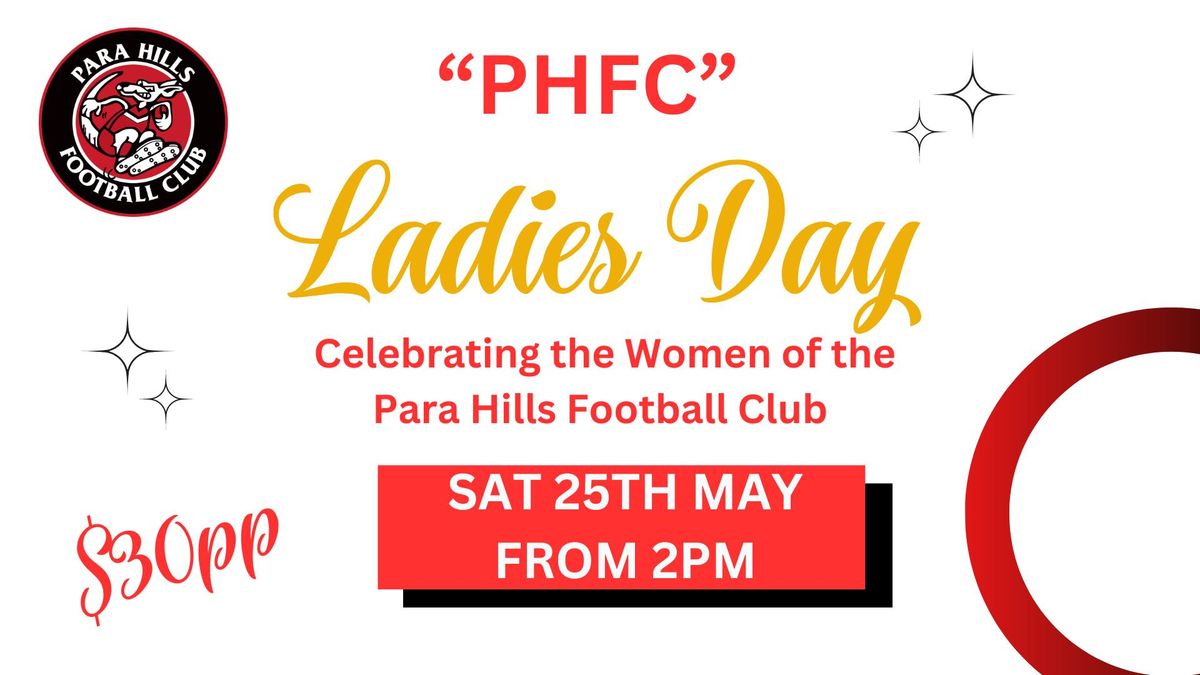 PHFC Ladies Day