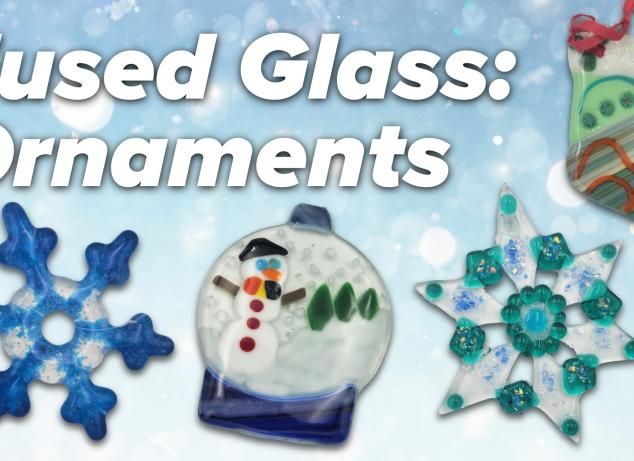 Fused Glass Ornaments