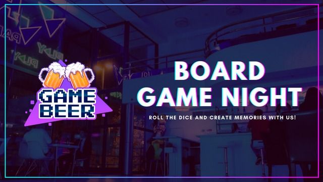 Game Beer - Board Game Night