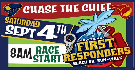 Flagler Avenue First Responders Beach 5k Run Walk Flagler Avenue Boardwalk New Smyrna Beach 4 September 21