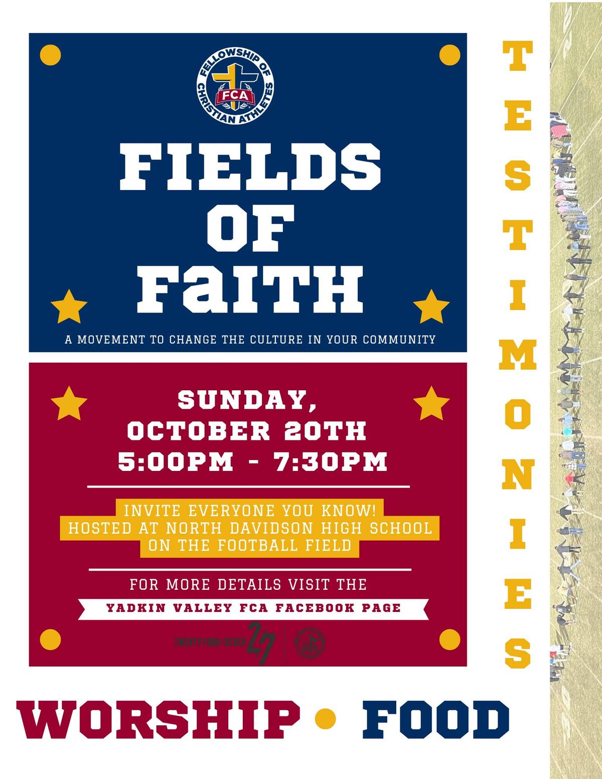 FIELDS OF FAITH 