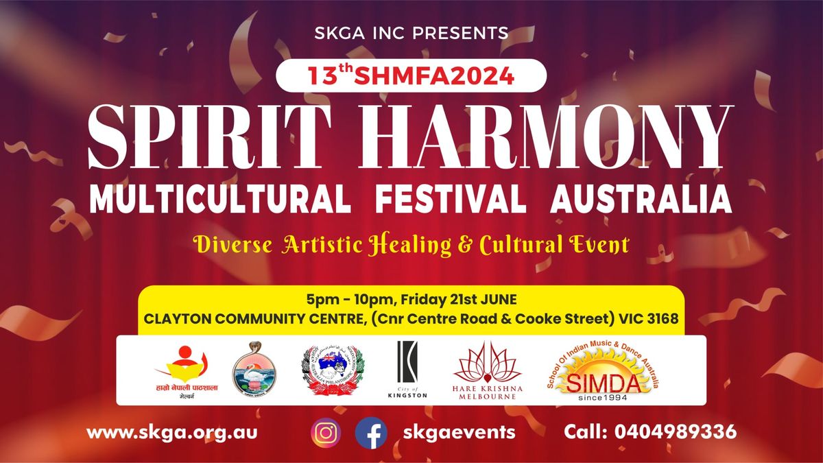2024 Spirit Harmony Multicultural Festival Aus (SHMFA) 