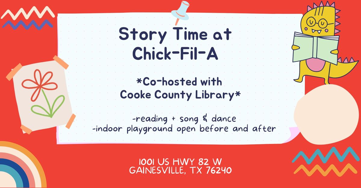 Story Time @ Chick-Fil-A