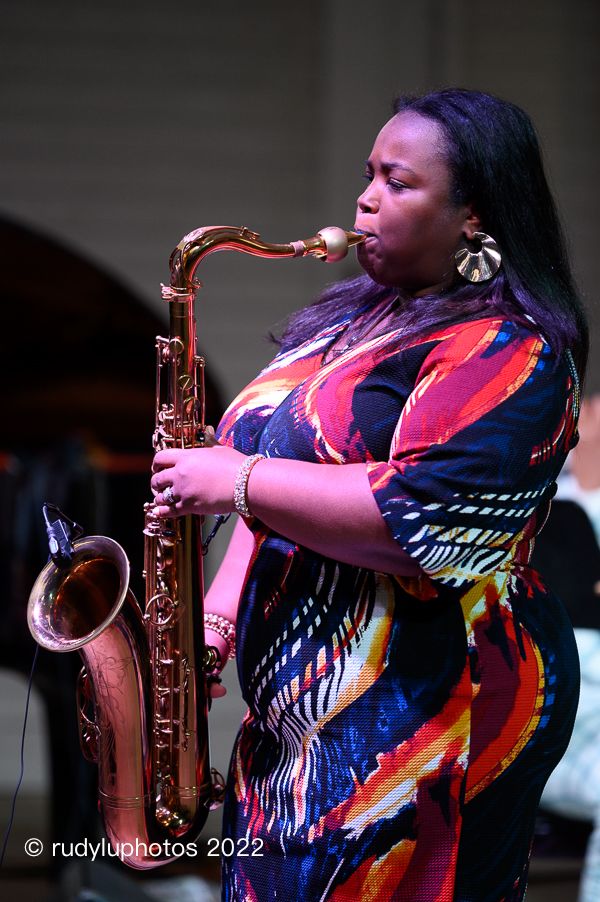 Camille Thurman with the Darrell Green Quartet