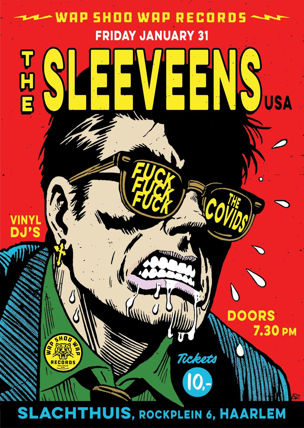 The Sleeveens (US) + FUCKFUCKFUCK + The Covids