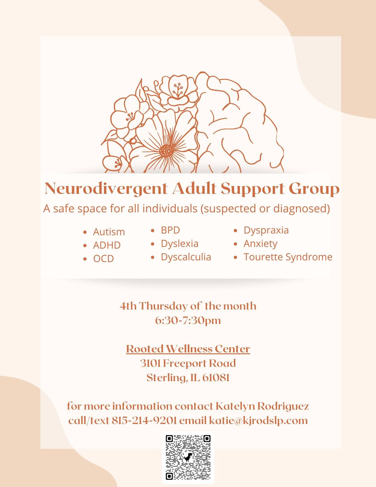 Neurodivergent Adult Support Group