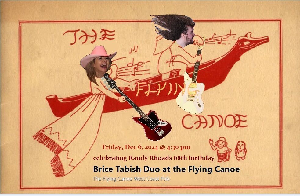 Brice Tabish Duo at the Flying Canoe