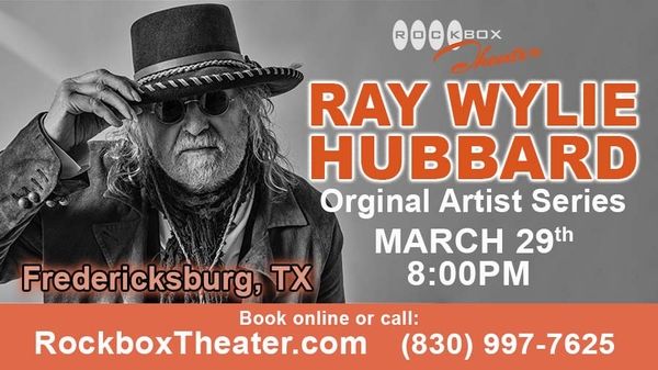 RAY WYLIE HUBBARD Live in Concert