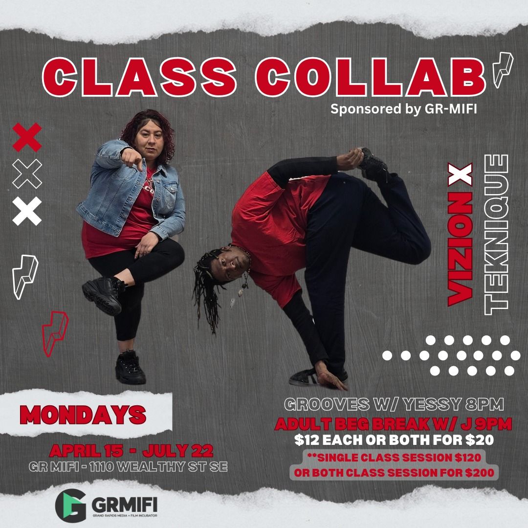 Adult Hiphop Grooves & Beginner Break Dance 