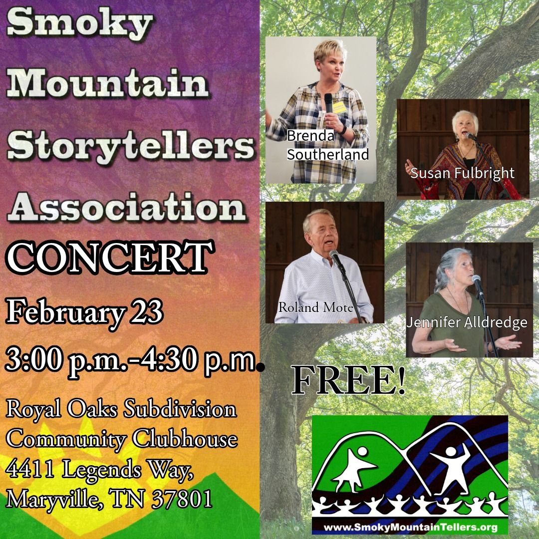 SMOKY MOUNTAIN STORYTELLERS ASSOCIATION free CONCERT