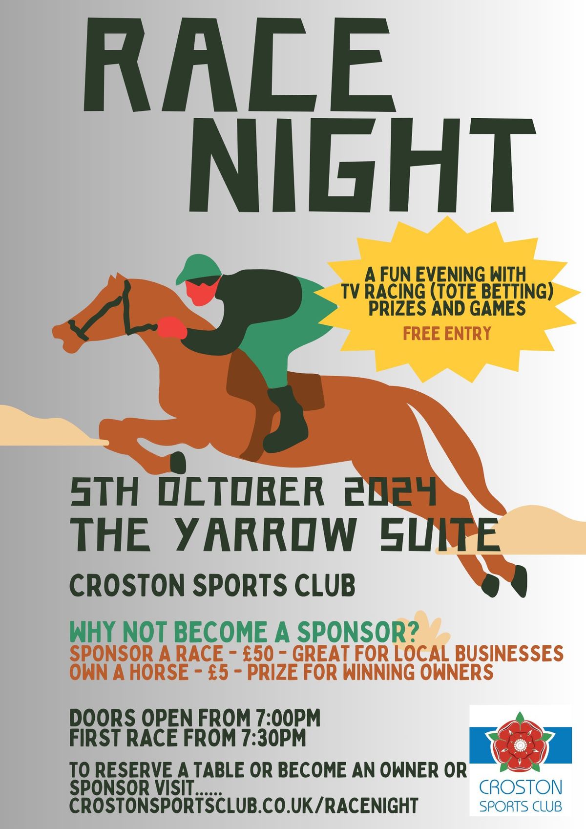 A NIGHT AT THE RACES - RACE NIGHT