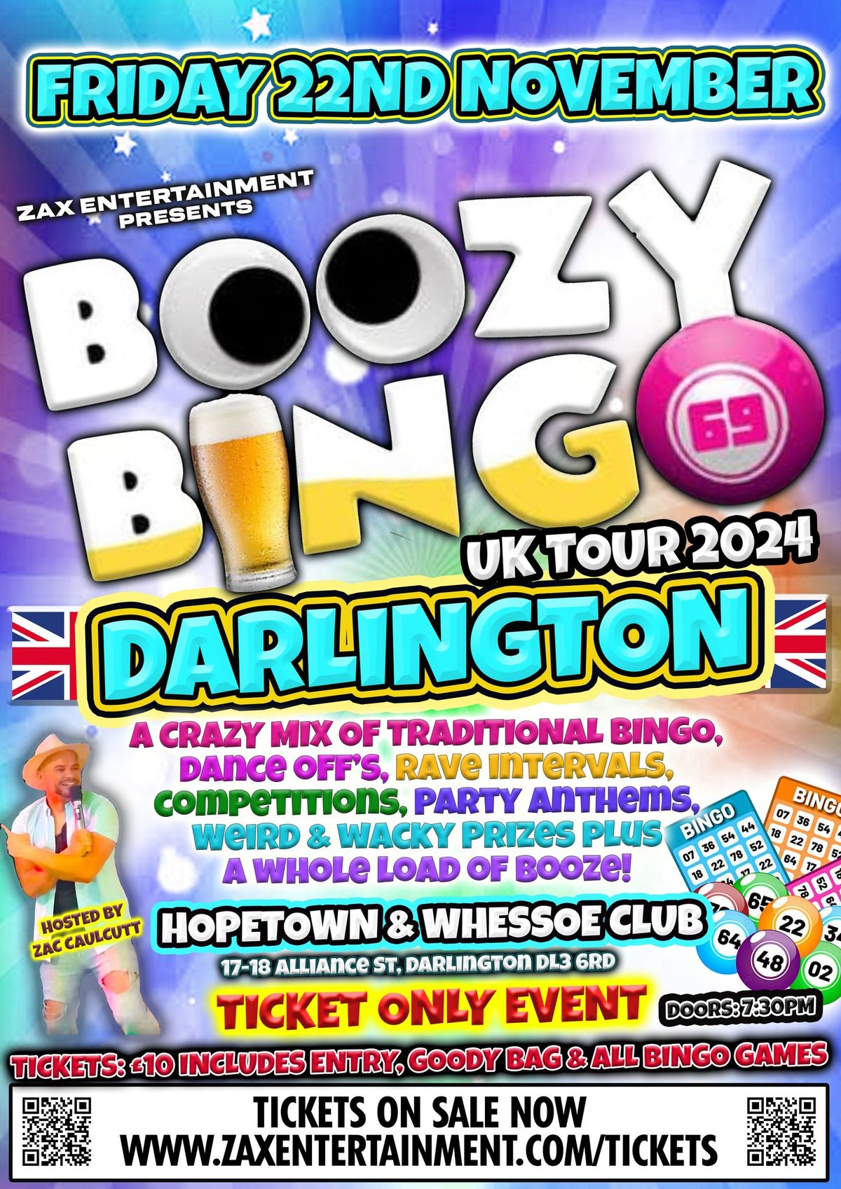 BOOZY BINGO - DARLINGTON