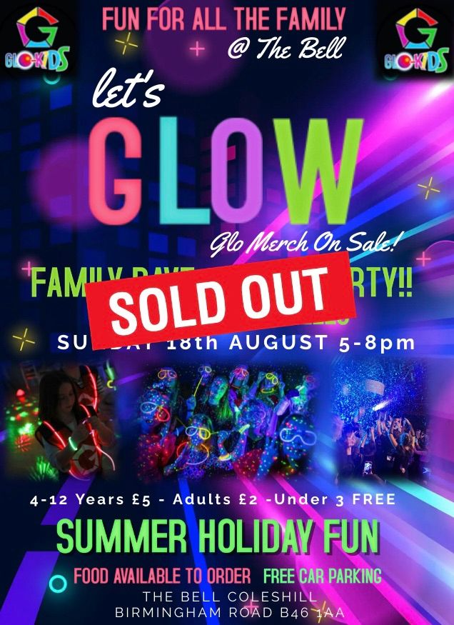 Let\u2019s Glow! Family Rave & Foam Party