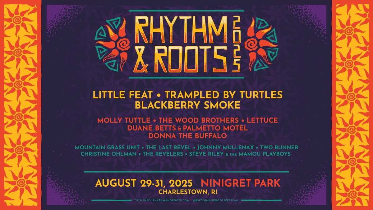 27th Rhythm & Roots Festival - Labor Day Weekend 2025