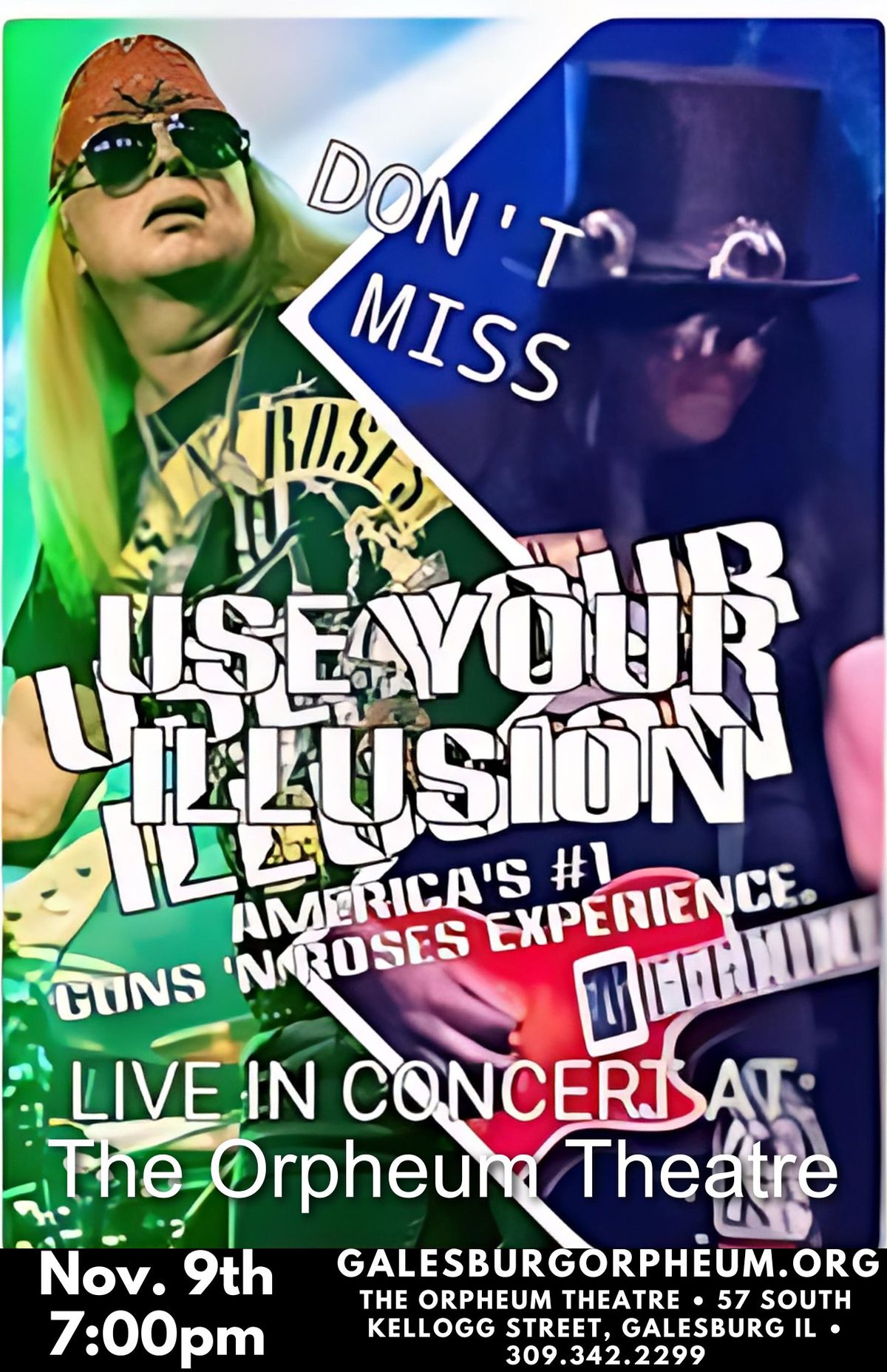 Use Your Illusion - America's #1 Gun's & Roses Tribute